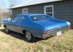 1968 CHEVROLET CHEVELLE SS 396 2 DOOR HARDTOP - Rear 3/4 - 64317