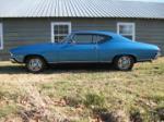 1968 CHEVROLET CHEVELLE SS 396 2 DOOR HARDTOP - Side Profile - 64317