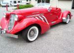 1936 AUBURN BOATTAIL SPEEDSTER RE-CREATION - Front 3/4 - 64628