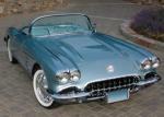1958 CHEVROLET CORVETTE RESTO-MOD CONVERTIBLE - Front 3/4 - 65776