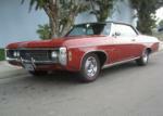 1969 CHEVROLET IMPALA 2 DOOR CONVERTIBLE - Front 3/4 - 65786