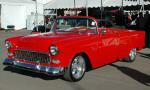 1955 CHEVROLET 210 CUSTOM TUDOR CONVERTIBLE - Front 3/4 - 65821