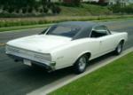 1966 PONTIAC GTO 2 DOOR HARDTOP - Rear 3/4 - 65894