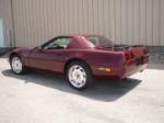 1993 CHEVROLET CORVETTE CONVERTIBLE - Rear 3/4 - 65964