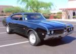 1969 OLDSMOBILE CUTLASS 442 2 DOOR HARDTOP - Front 3/4 - 65968