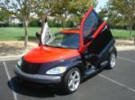 2001 CHRYSLER PT CRUISER CUSTOM 4 DOOR HARDTOP - Front 3/4 - 66005