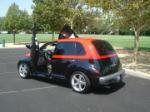 2001 CHRYSLER PT CRUISER CUSTOM 4 DOOR HARDTOP - Rear 3/4 - 66005