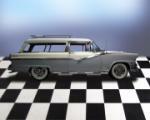 1956 FORD PARKLANE 2 DOOR STATION WAGON - Side Profile - 66051