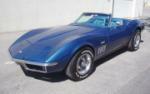 1969 CHEVROLET CORVETTE CONVERTIBLE - Front 3/4 - 66202