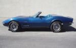 1969 CHEVROLET CORVETTE CONVERTIBLE - Side Profile - 66202