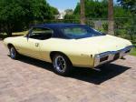 1968 PONTIAC GTO 2 DOOR HARDTOP - Rear 3/4 - 66245