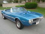1967 PONTIAC FIREBIRD CONVERTIBLE - Front 3/4 - 66279