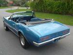1967 PONTIAC FIREBIRD CONVERTIBLE - Rear 3/4 - 66279
