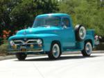 1955 FORD F-100 PICKUP - Front 3/4 - 66361