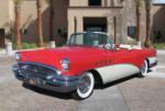 1955 BUICK ROADMASTER CONVERTIBLE - Front 3/4 - 66364