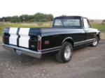 1970 CHEVROLET C-10 CUSTOM PICKUP - Rear 3/4 - 66377