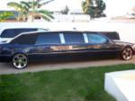 1995 MERCEDES-BENZ 500S CUSTOM CONVERTIBLE LIMOUSINE - Side Profile - 66467