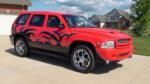 2000 DODGE DURANGO CUSTOM SUV - Front 3/4 - 70946