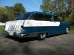 1955 PONTIAC SAFARI CUSTOM STATION WAGON - Rear 3/4 - 70980