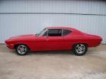 1968 CHEVROLET CHEVELLE SS CUSTOM 2 DOOR HARDTOP - Side Profile - 71014