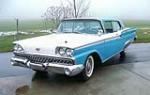 1959 FORD GALAXIE TOWN VICTORIA 4 DOOR SEDAN - Front 3/4 - 71188