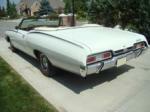 1967 CHEVROLET IMPALA SS CONVERTIBLE - Rear 3/4 - 71551