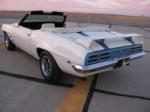 1969 PONTIAC FIREBIRD CONVERTIBLE - Rear 3/4 - 71712