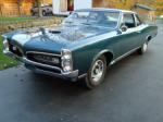 1967 PONTIAC GTO 2 DOOR POST - Front 3/4 - 71742