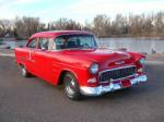 1955 CHEVROLET 210 2 DOOR SEDAN - Front 3/4 - 71924