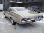 1967 CHEVROLET IMPALA SS 2 DOOR HARDTOP - Rear 3/4 - 75154