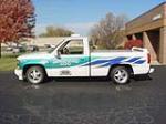 1995 CHEVROLET C/K 1500 BRICKYARD 400 PACE TRUCK #2 - Front 3/4 - 75180