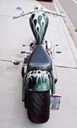2005 AMP CUSTOM "CA$H MONEY CHOPPER" - Rear 3/4 - 75294