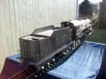 1937 HUDSON 464 LOCOMOTIVE 1" SCALE MODEL - Rear 3/4 - 75390