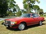 1986 MERCEDES-BENZ 560SL ROADSTER - Front 3/4 - 75476