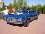 1972 OLDSMOBILE CUTLASS 442 CONVERTIBLE - Front 3/4 - 79139