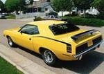 1970 PLYMOUTH BARRACUDA 2 DOOR COUPE - Rear 3/4 - 79261