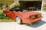 1988 CHEVROLET CAMARO IROC Z/28 CUSTOM CONVERTIBLE - Rear 3/4 - 79527