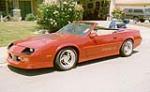 1988 CHEVROLET CAMARO IROC Z/28 CUSTOM CONVERTIBLE - Side Profile - 79527