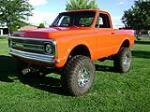 1969 CHEVROLET BLAZER CUSTOM PICKUP - Front 3/4 - 79773