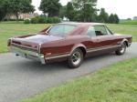 1966 OLDSMOBILE CUTLASS 442 2 DOOR HOLIDAY COUPE - Rear 3/4 - 81012