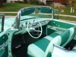 1957 CHEVROLET BEL AIR CONVERTIBLE - Interior - 81042