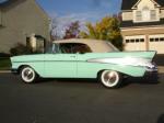 1957 CHEVROLET BEL AIR CONVERTIBLE - Side Profile - 81042