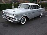 1957 CHEVROLET BEL AIR 2 DOOR HARDTOP - Front 3/4 - 81131