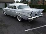1957 CHEVROLET BEL AIR 2 DOOR HARDTOP - Rear 3/4 - 81131