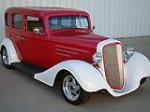 1934 CHEVROLET STREET ROD 4 DOOR HARDTOP - Front 3/4 - 81158