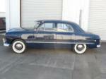 1949 FORD DELUXE 4 DOOR HARDTOP - Side Profile - 81244