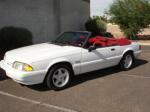 1992 FORD MUSTANG CONVERTIBLE - Front 3/4 - 81349