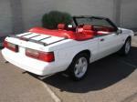 1992 FORD MUSTANG CONVERTIBLE - Rear 3/4 - 81349