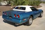 1987 CHEVROLET CORVETTE CONVERTIBLE - Rear 3/4 - 81350