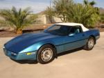 1987 CHEVROLET CORVETTE CONVERTIBLE - Side Profile - 81350